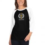 Asgardian 3/4 Sleeve Raglan Shirt, Black Base