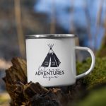 Enamel Mug - Let New Adventures Begin