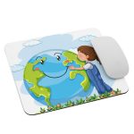 Hug Earth - Mouse pad