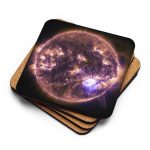 Bright Ball - Cork-back coaster